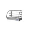 Atosa / Cookrite CHDC-44 27.5" 4.4cuft Heated Countertop Display Case - Curved Glass LED Interior Lighting - Image 3
