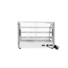 Atosa / Cookrite CHDC-44 27.5" 4.4cuft Heated Countertop Display Case - Curved Glass LED Interior Lighting - Image 4
