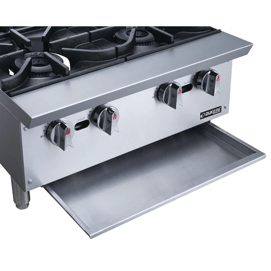Dukers DCHPB24 Tables Top Range Hot Plate with 4 Burners Natural Gas - Image 5