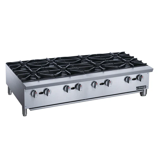 Dukers DCHPB48 Hot Plate with 8 Burners Propane - Image 3