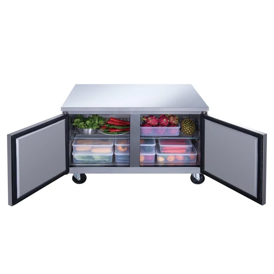 Dukers DUC48R 2-Door Undercounter Refrigerator in Stainless Steel - Image 3